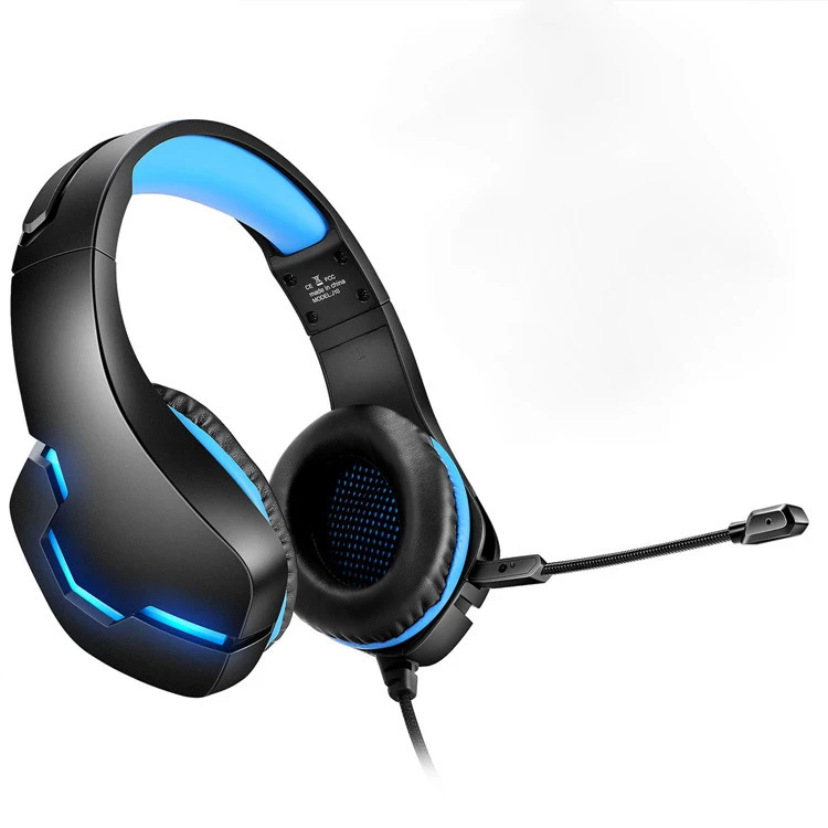 

Best-selling J10 wire control lighting gaming headset over-ear stereo gaming headphone for XBOX ONE