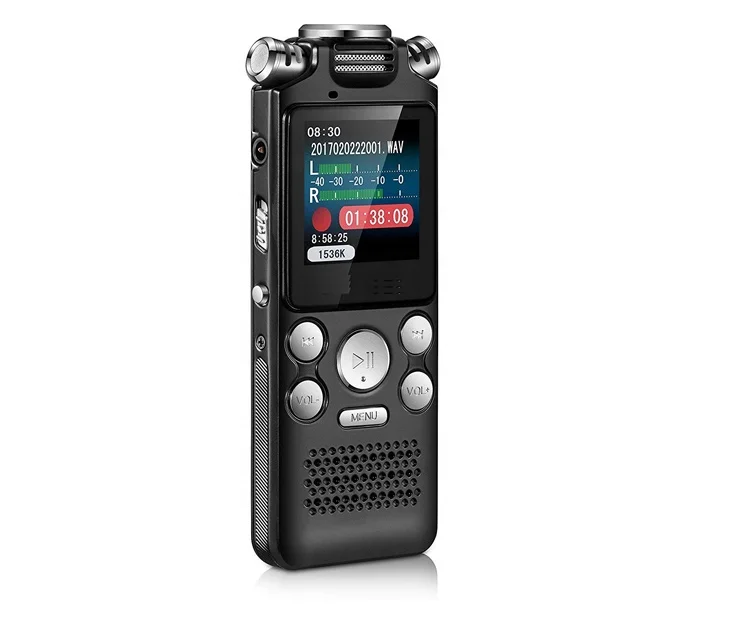 

best voice Activated Recorder price HD Recording of Lectures device Double Microphone portable digital audio voice recorder