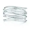 Fashion Silver Twist Rings for Women in 925 Sterling Silver