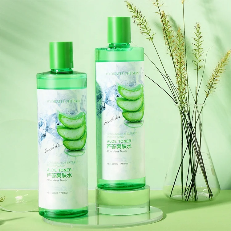 

Wholesale Aloe Vera Toner Anti Aging Aloe Vera Moisturizing Gel For Face Aloe Vera Face Toner 500ml