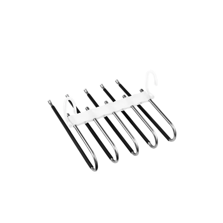

clip pants hanger Functional multi layer high quality shape multi clothes magic hanger