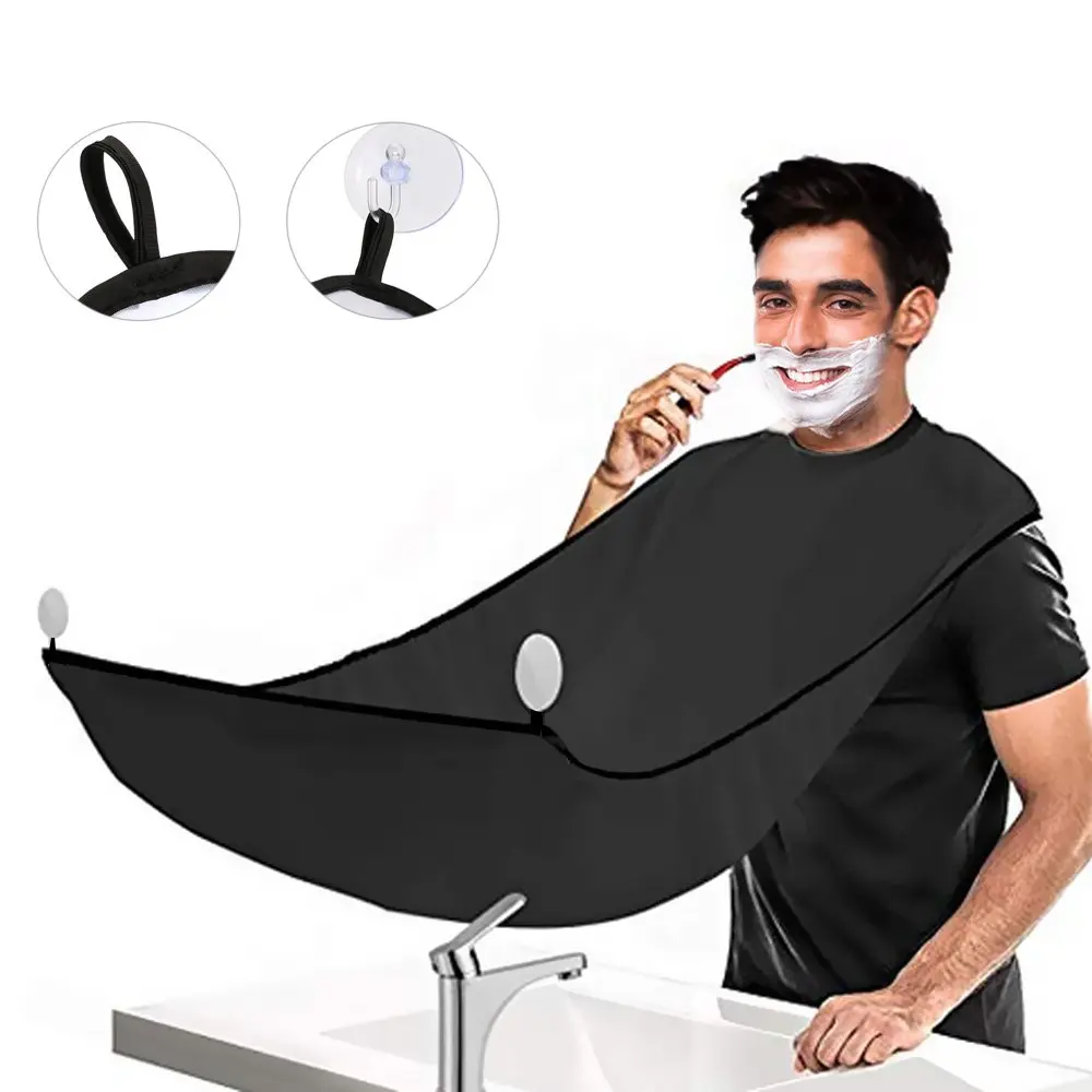 

Upgrade Men Beard Shaving Aprons Cape Beard Trimming Bib Waterproof