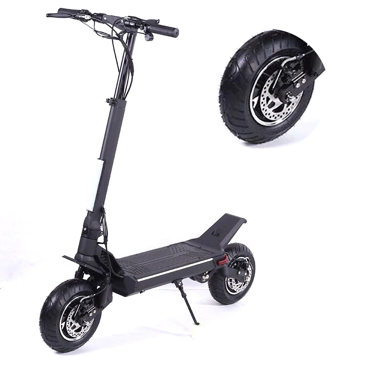 

900W 60V 15AH 37MPH 11 inch offroad Eectric Scooter With Long Range Big Wheels