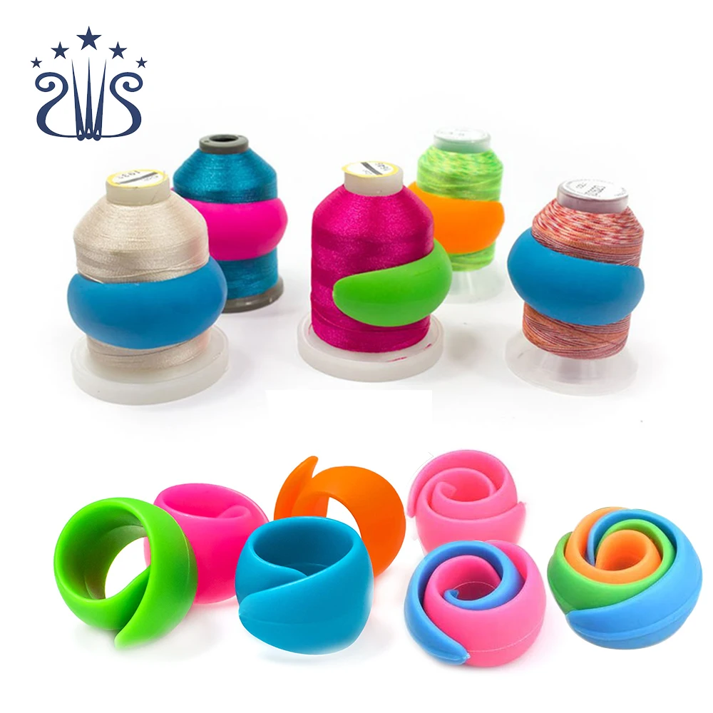 

Hot sales Sewing Embroidery thread Peels /Thread Spool Huggers/thread holders, Multi-colours