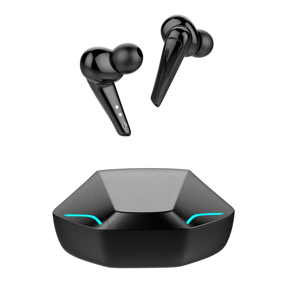 

Novel Wireless Invisible Waterproof IPX5 Gamer Fitness Headset Noise Cancelling TWS Low Delay Gaming Earbuds, Customized