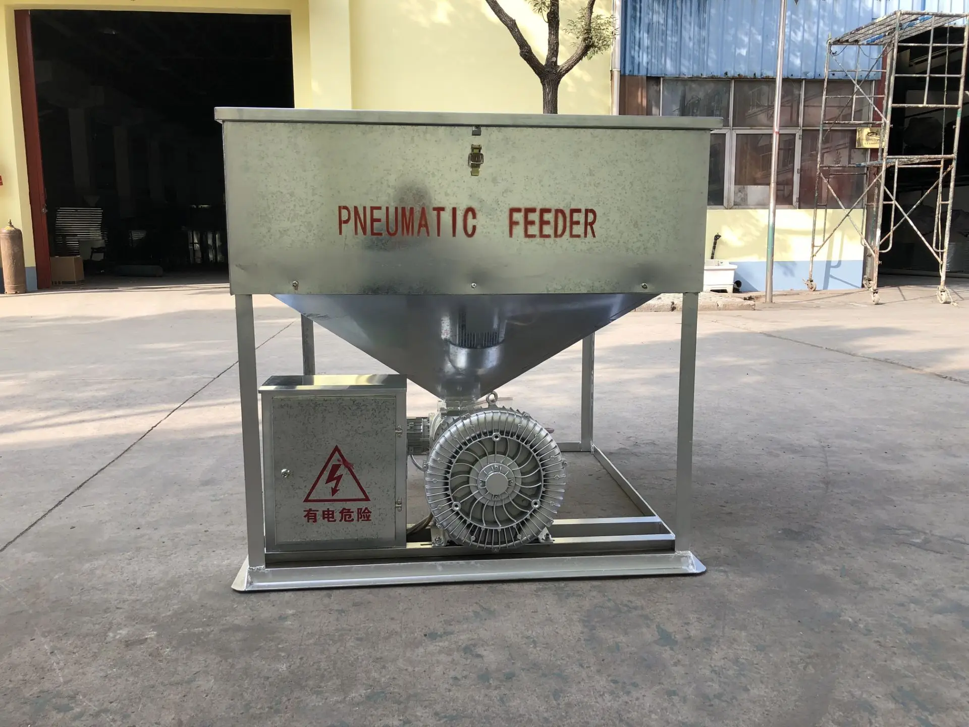 Galvanize Pneumatic Fish Feeder Machine For Fish Ponds Buy