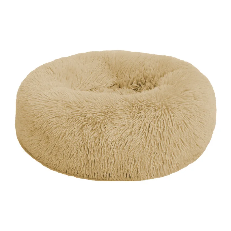 

Newest Pet Wholesale Bed Keep Warmth Pet Accessories Luxury Round Plush Doghouse