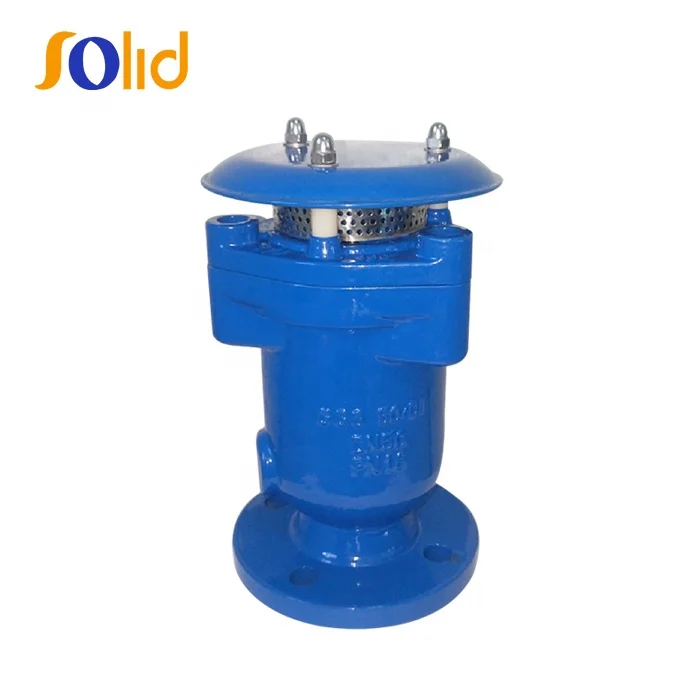 BS4504 PN10/16 Ductile Iron GGG50 Single Flanged Air Pressure Relief Valve