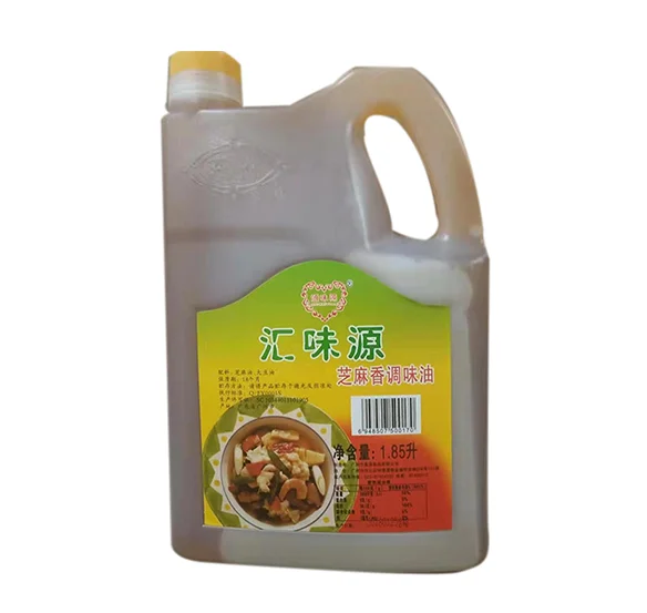 
Best Sale Pure Sesame Ingredients Huiweiyuan 1.85l Sesams Seeds Oil 