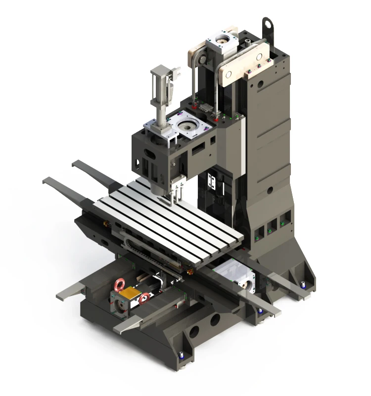Highprecision Vmc850 Bare Machine Cnc Vertical Machining Center Frames