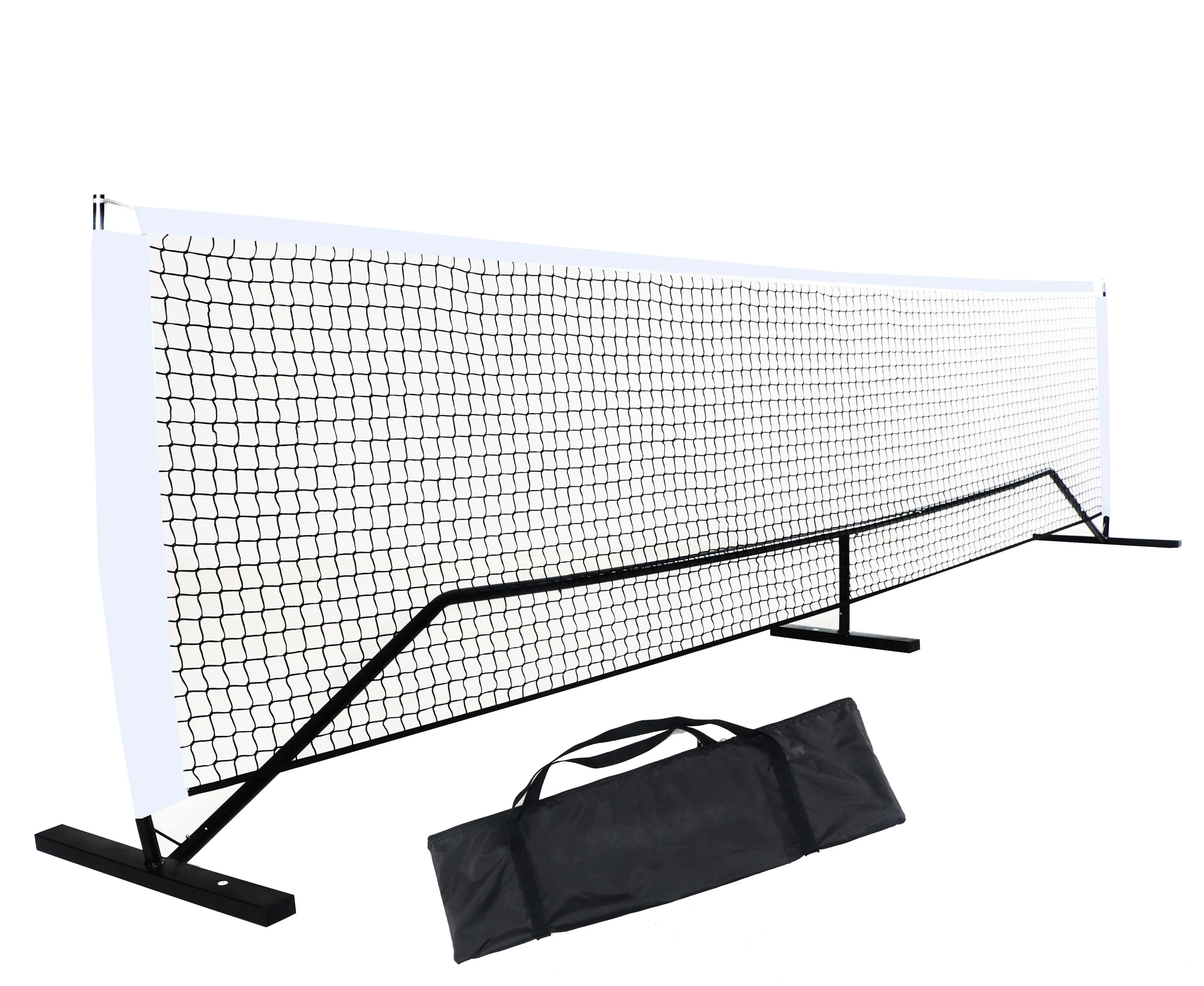 

Pickleball Net System Beach Paddle Set 22ft Regulation Size Portable System, Customized