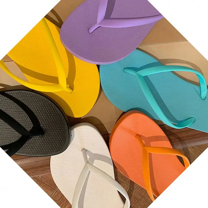 

CY 2021 New High quality cheap custom beach summer flip flops rubber, As shown