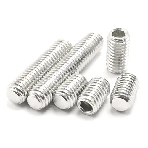 
A2-70 Stainless Steel Hex Socket Grub Screw Flat Point Set Screw 