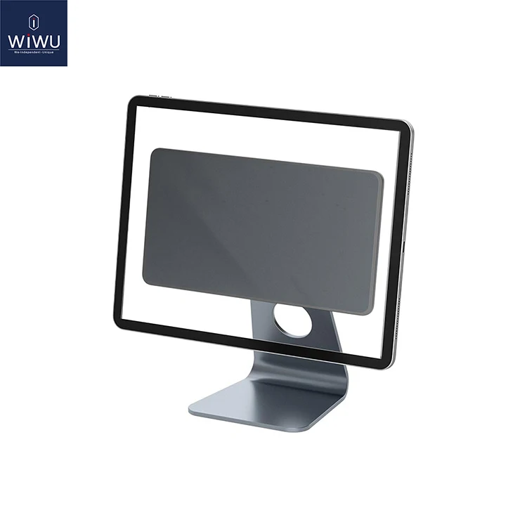 

WIWU OEM ODM 360 Rotation Adjustable Desk Tablet Stand with Powerful Magnet for ipad 11 12.9 inch Flexible Holder Without Logo, Grey