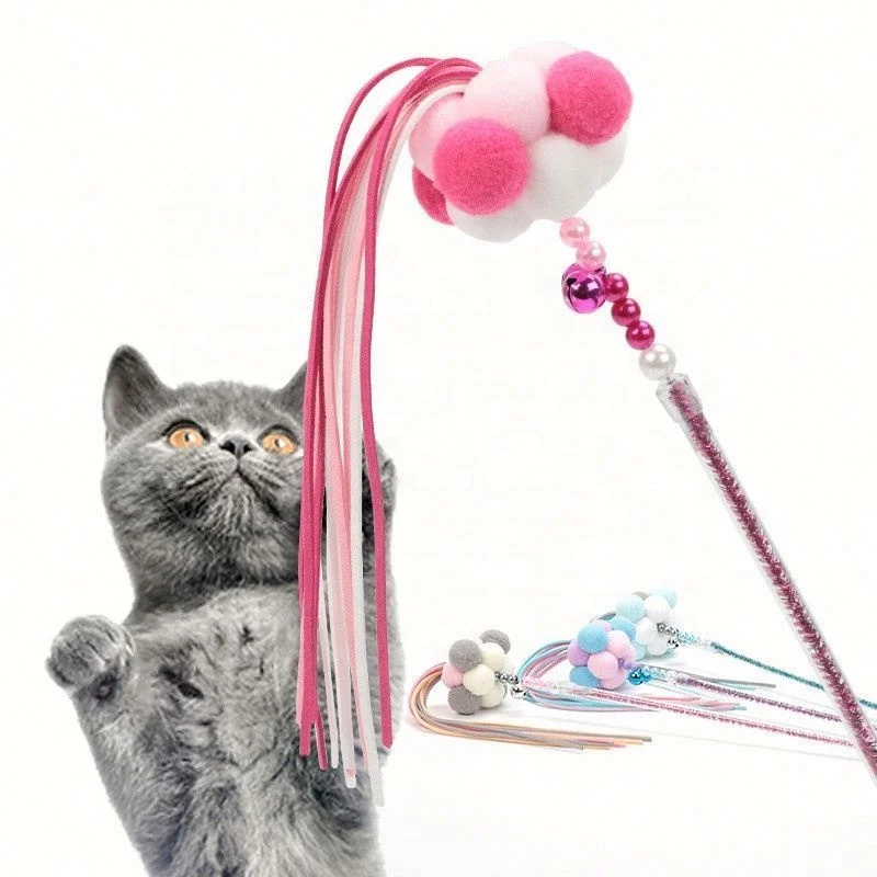 

Fairy Cat Stick Tassel Bell Interactive Pet Toys, Photo