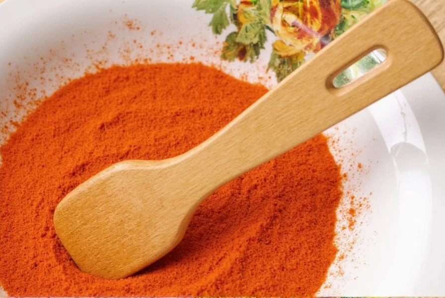 Spice rack featuring a shichimi togarashi bottle