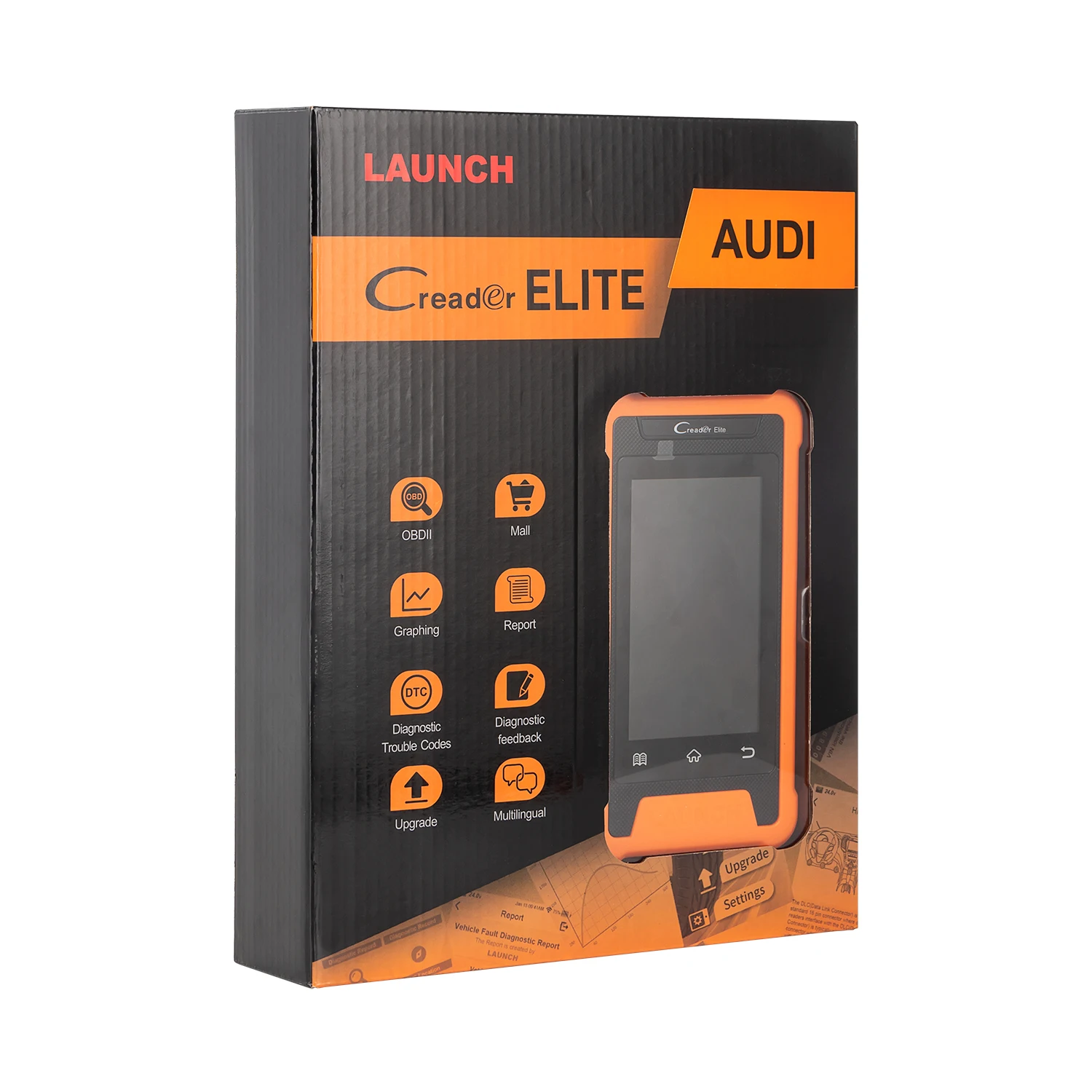 

2024 New Product LAUNCH X431 Elite Car Professional OBDeleven Full Function OBD2 Code Reader Scanner Diagnostic Tools for AUDI
