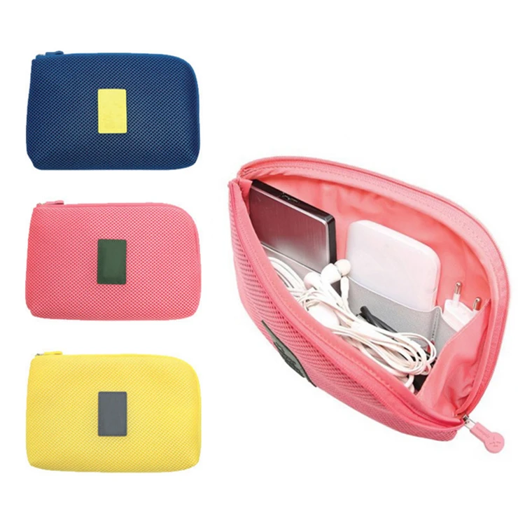 

Wholesale Travel Cable Organizer Portable Electronics Accessories Carry Pouch Digital Gadget Storage Bag, Black,blue,red,pink and all kinds of colors customized