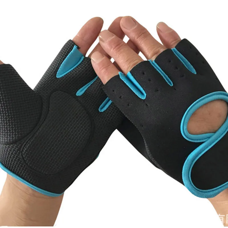 

Hot sale cycling gloves half finger climbing ski motorbike comfort mittens anti-slip breathable