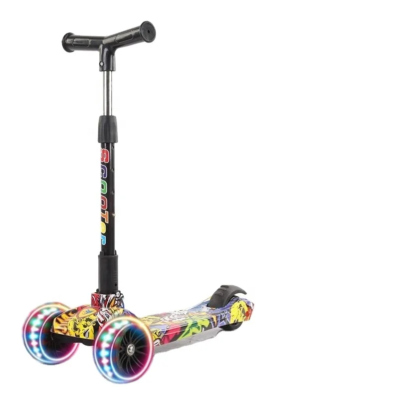 

2021 Super Quality Super Popular Baby Scooter With Led Light and Music New Scooter Baby With Adjustable Handlebar Height