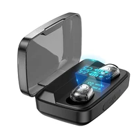 

TWS True Wireless Earbuds Bluetooth Earphones Mini TWS Waterproof Headfrees with Power Bank