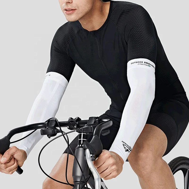 

Sports Arm Compression Sleeve Basketball Cycling Summer Driving Gloves Running UV Protection Volleyball Sunscreen Bands, 2 colors available