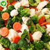 IQF Broccoli caulliflower green peas carrot sliced 3-4 ways frozen mixed vegetables