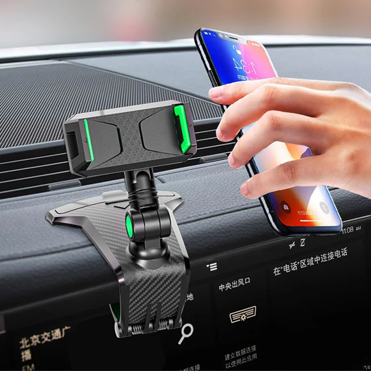 

SwoSmo Adjustable Angle Articulate Dash Board Phone Holders Taxi Car Dashboard Phone Holder