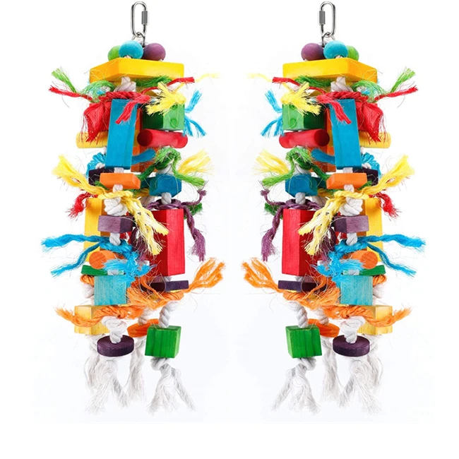 

Factory Direct Sale Parrot Accessories Large Dog Cockatoo Parrots Bird Toys