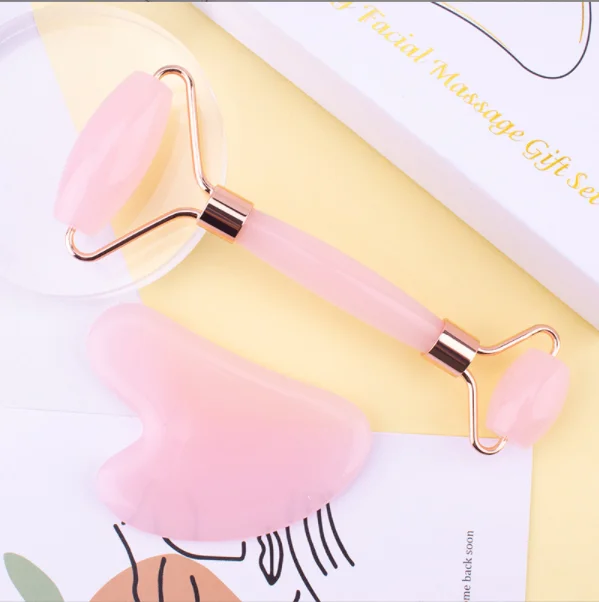 

Rose Quartz Guasha Tool High Quality Rose Quartz Guasha Stone