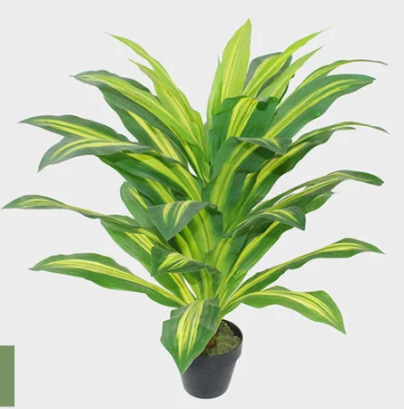 

New Design Artificial Yucca Tree Artificial Dracaena Plant Tree With Pot For Decoration, Green