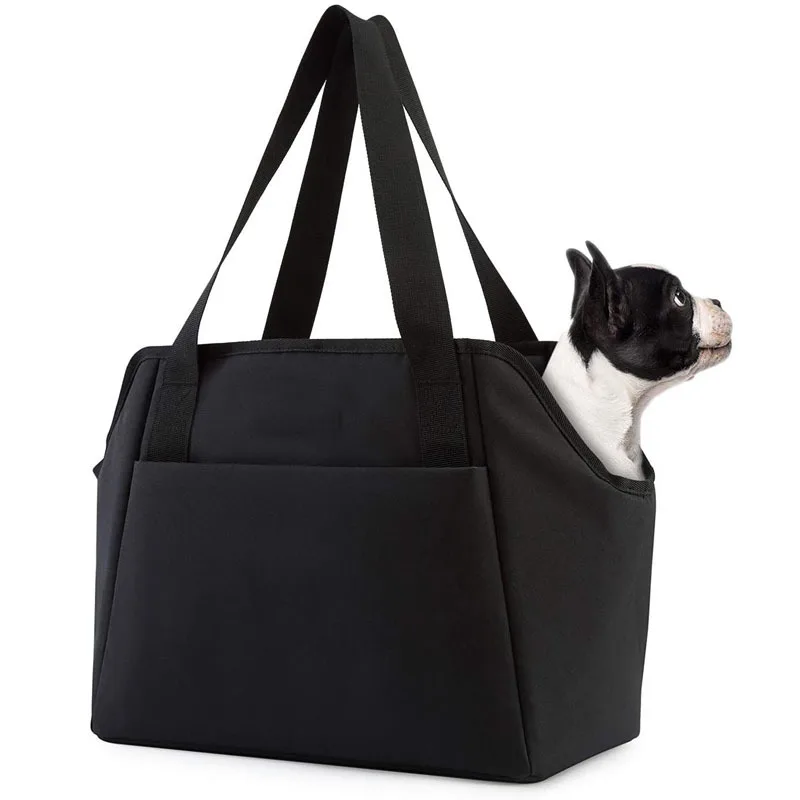 

Wholesale New Portable Soft-Sided Pet Carrier Tote Bag Small Dog With Pockets Adjustable Safety Tether pet supplies & pet dog