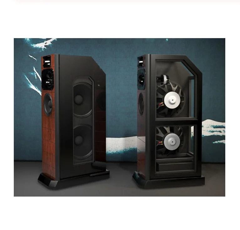 

DK28q HiFi hi-end speaker Open Baffle Speaker 1.4 Horn Treble Double 18 Bass Aluminum Band High Loudspeaker