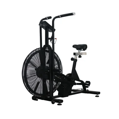 

TS-2314 Gym Fitness Equipment Indoor Cycling Commercial Exercise Air Bike Legs Body Building Home Smart Fashionable, Black