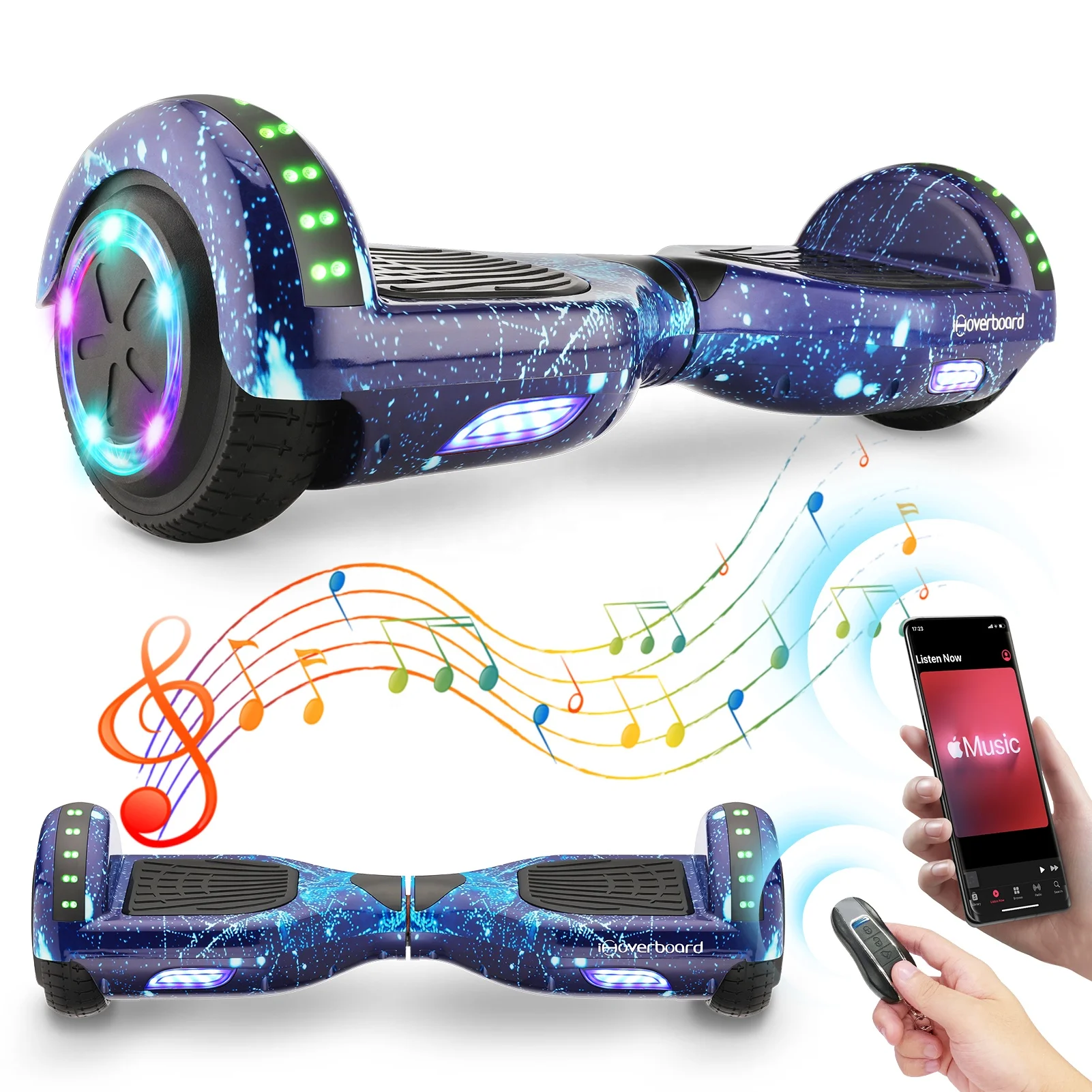 

6.5 inch 2 Wheel Smart Balance Scooter Hover board Standing light weight kids Hoverboard electric scooter
