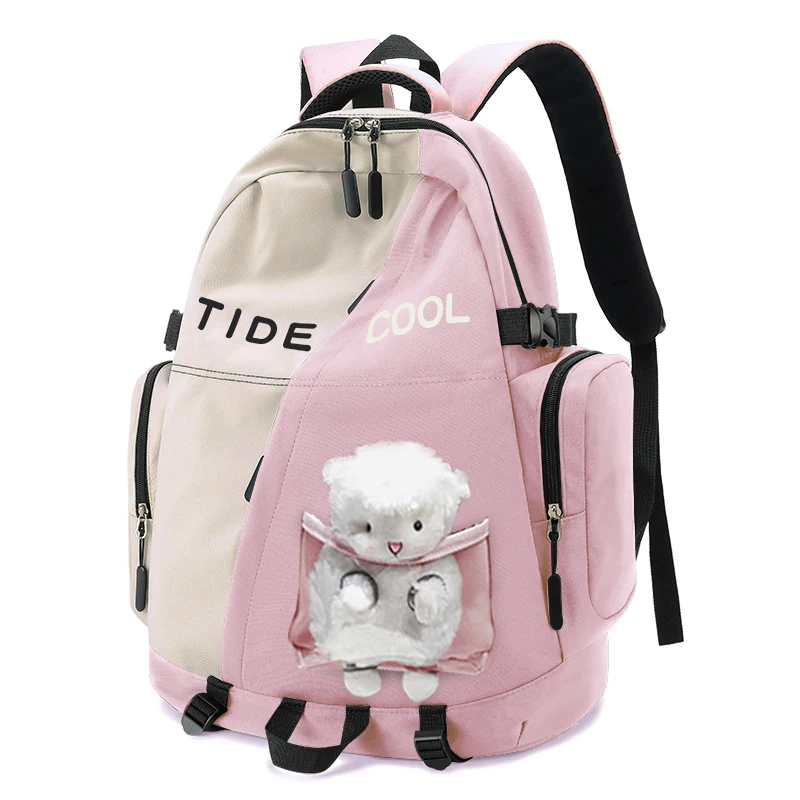 

2021 new style stylish large-capacity children's school bag comfortable breathable lightweight backpack, Pink