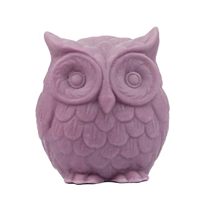 

DIY 3d animal soap making mold owl candle molds for candle making decoration sculpture mold