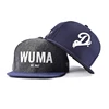 aung crown 6 panel flat bill fitted 2019 trendy snapback cap wholesale