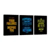 Inspirational Office Wall Art Positive Life Attitude Quotes Einstein Sayings Modern Canvas Art Prints Framed Stretched