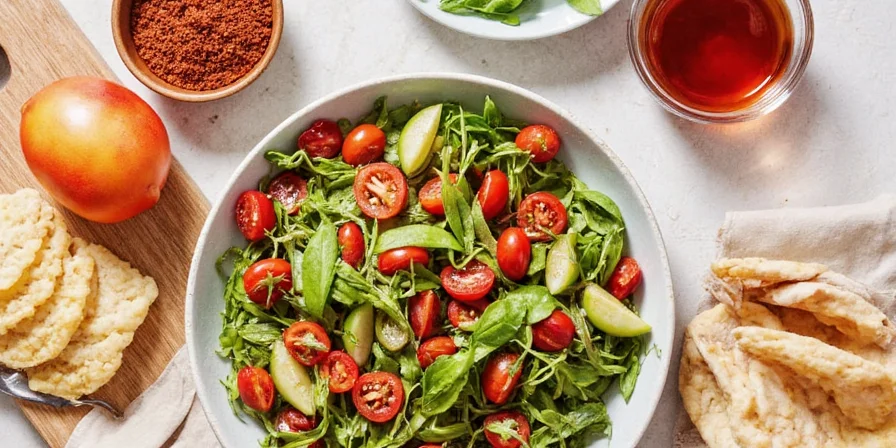 Side-by-side comparison of North African and Southern European dishes