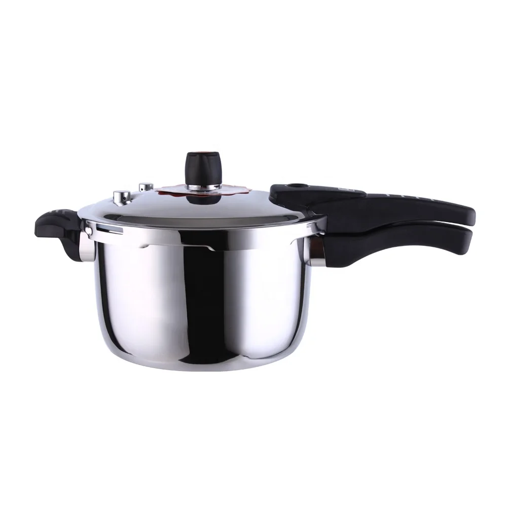 

304 Tri-ply clad stainless steel pressure cooker 20-26cm 4L-8L for induction cooker, Original color