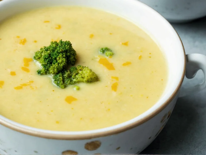 Creamy Broccoli Cheese Soup Recipe: Simple & Delicious