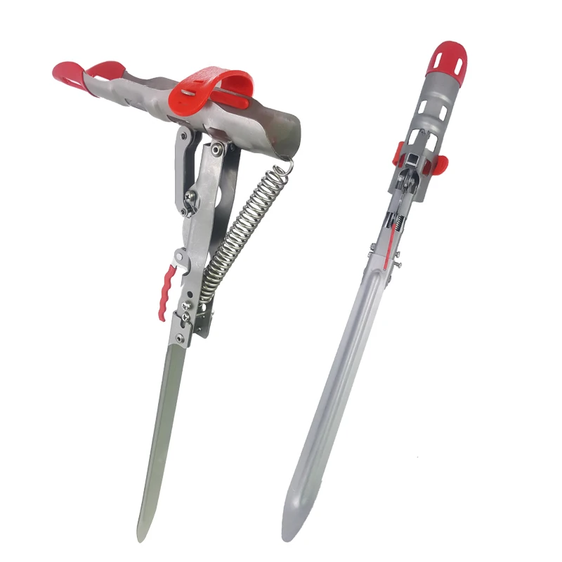 

Chengcai oem outdoor item 1.8m-2.4m fishing rod holders fishing gear stand automatic bucket kyak parts steel fishing rod holder, Silver