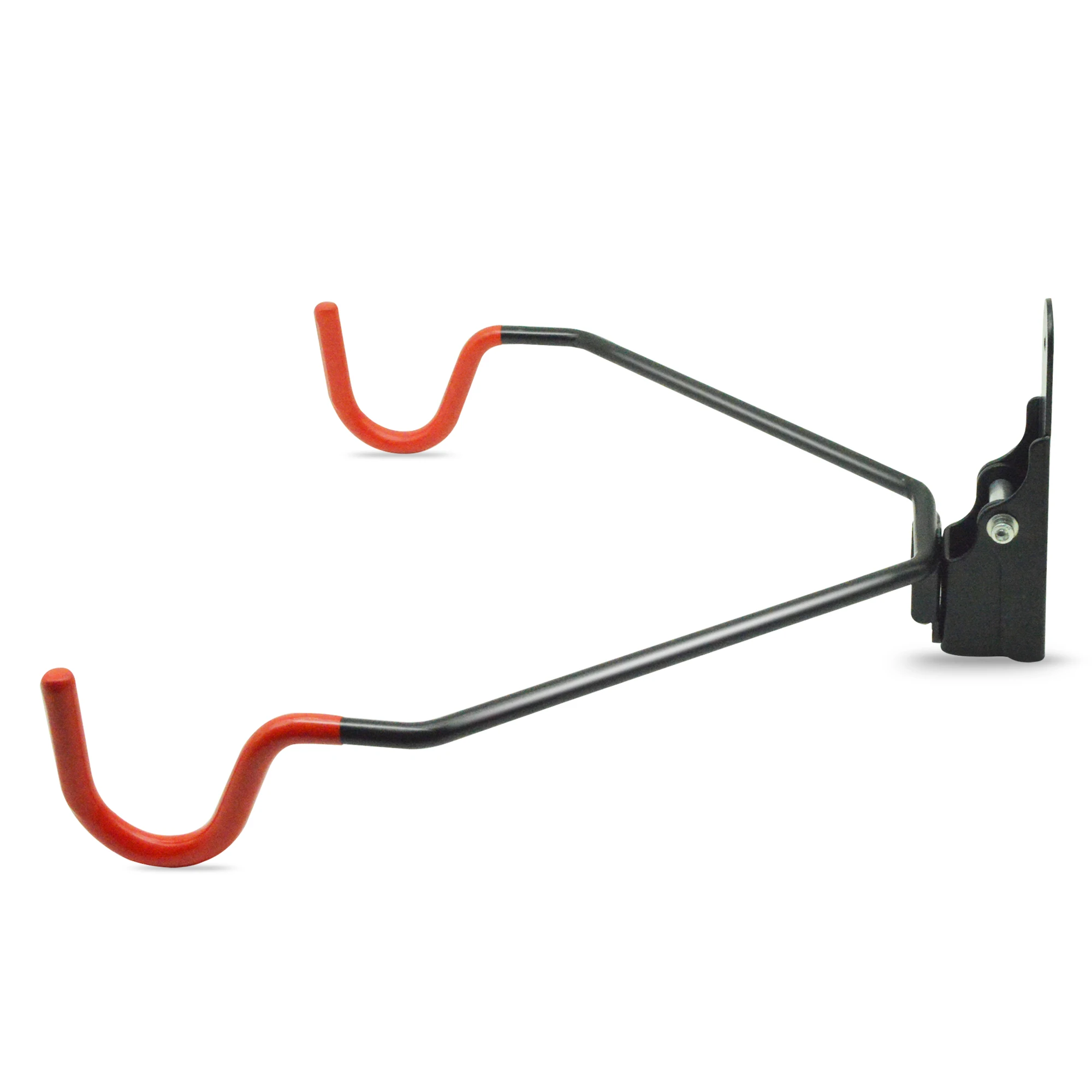 

HS-T025 bicycle display stand hook bicycle wall storage bike hanger, Balck + red