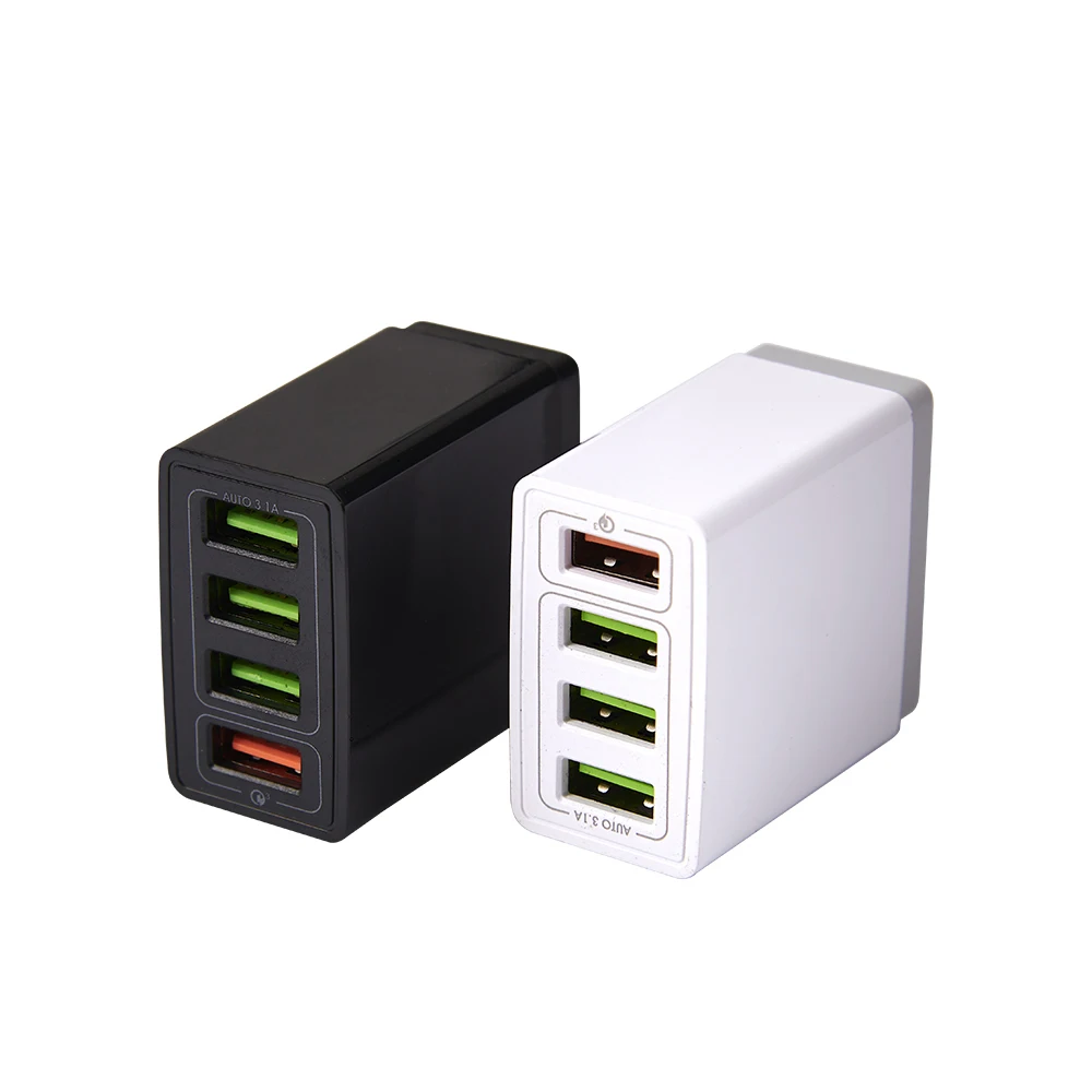 

SIPU US EU UK Plug QC30 Fast Charging 4 Port 5V USB Wall Charger