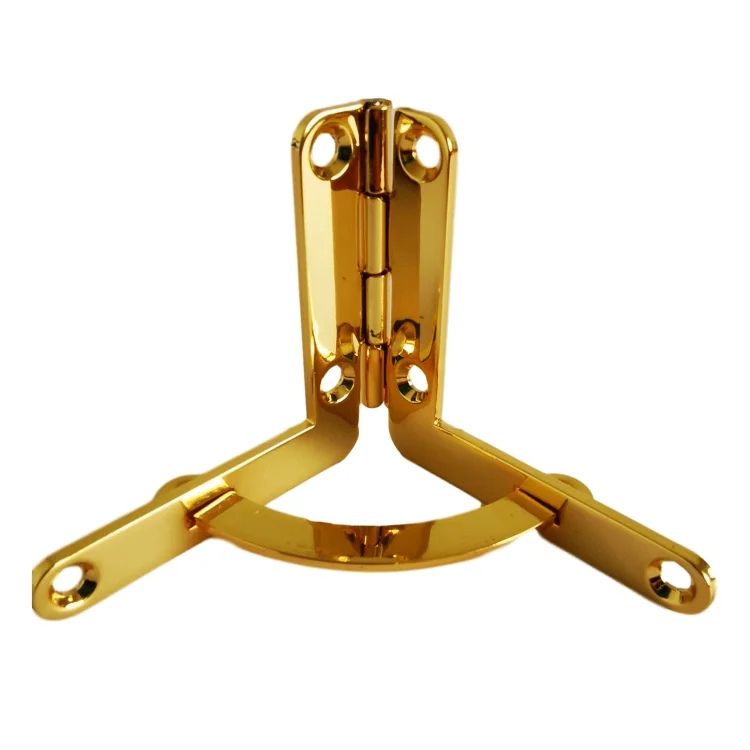 
Gold Color Metal Box Quadrant Hinge,Jewelry Box Hinge , 
