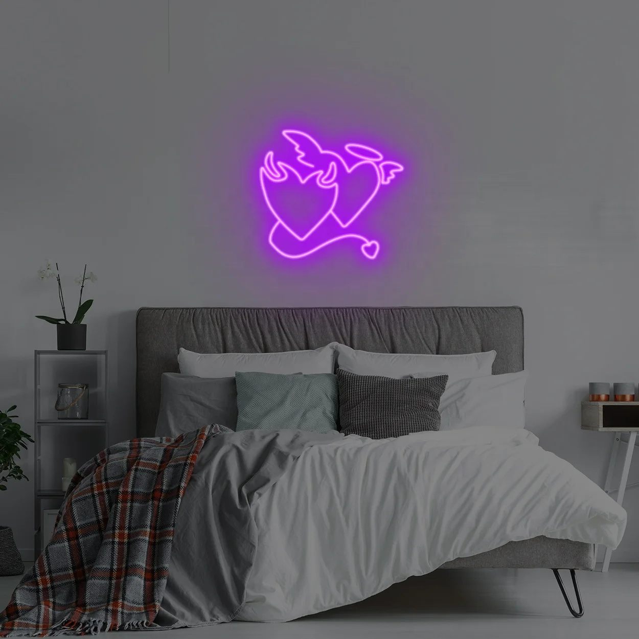 Drop Shipping 12volt LED Neon Sign Board various patterns neo neon rope light for Bedroom acrylic sign led custom signage