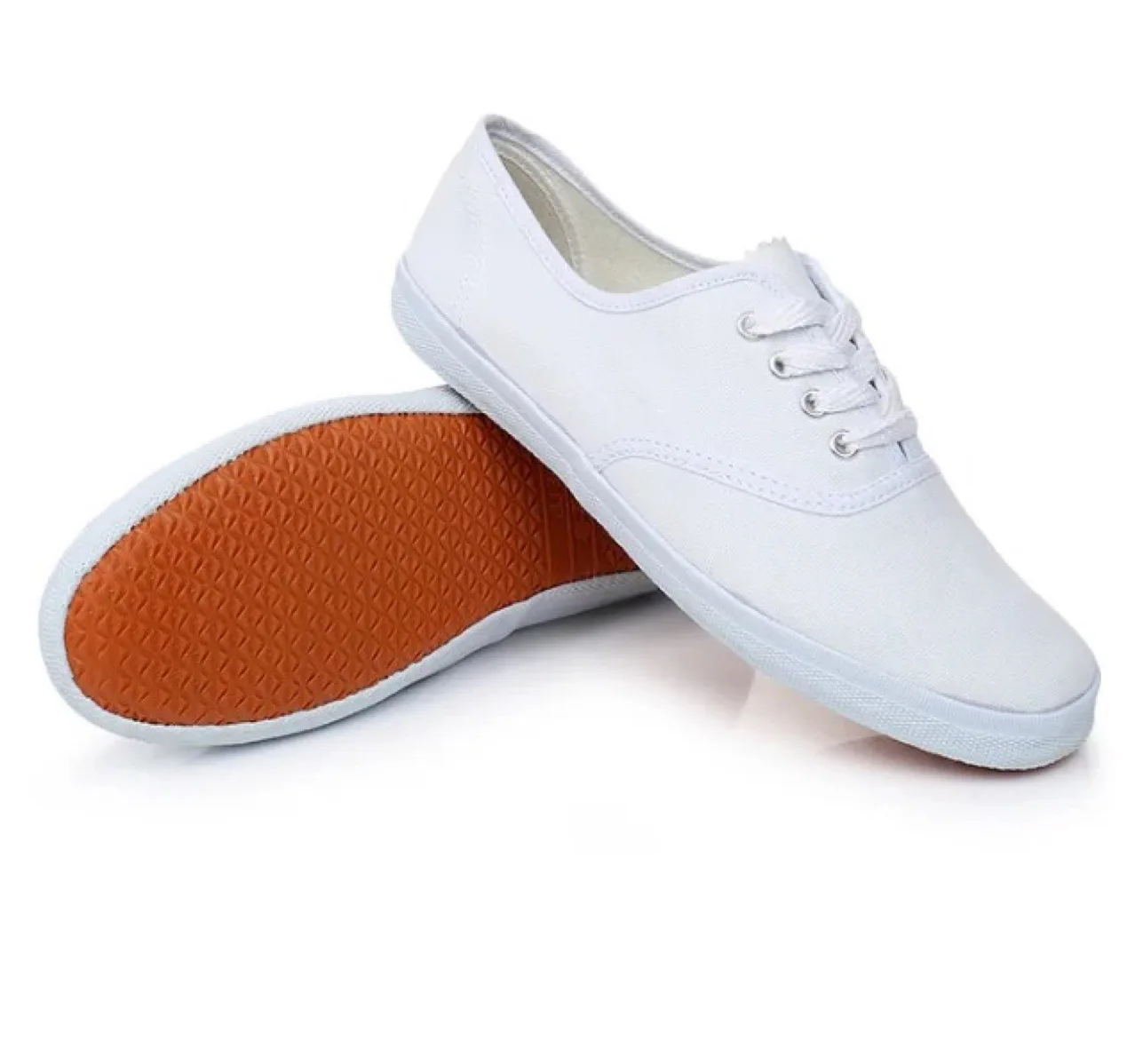 

Men's and women's white casual white ball shoes forward shoes martial arts track and field running cloth nurse shoes