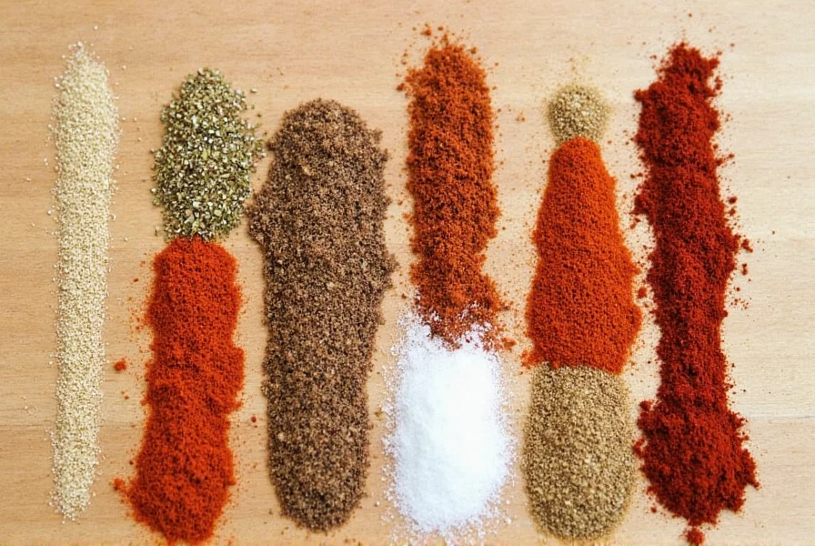 Homemade creole spice mix in bowl