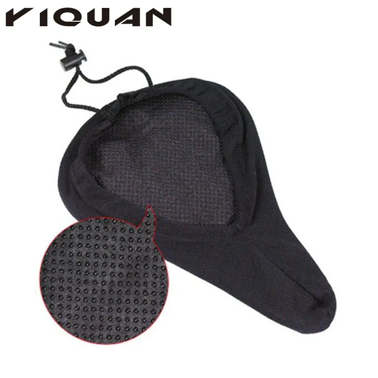 

Wholesale Breathable Soft Bicycle Seat Cover,Bike Accessories Silicone Bike Saddle Cover, As shown